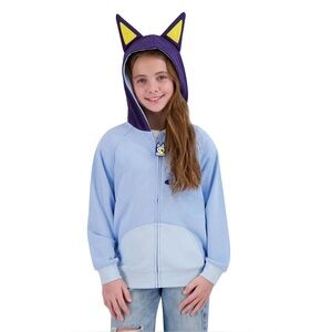 NWT Character Kids Bluey & Friends French Terry Jacket